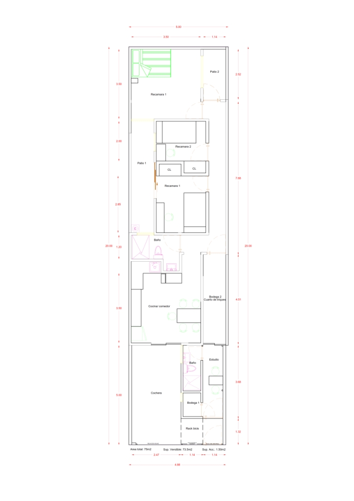 Casa Remodelada de 3 Recámaras en Venta – Caucel, Mérida